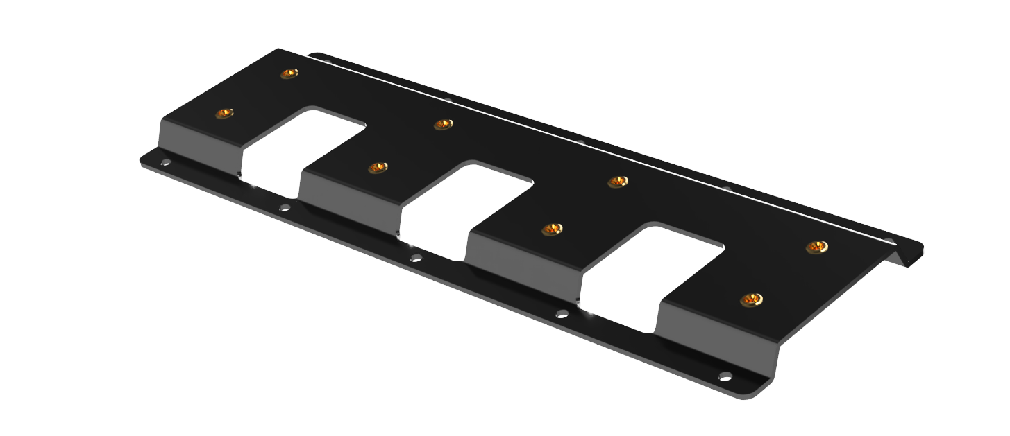 Holder Mount Rack - 4 Slot